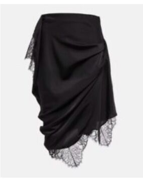 JWAnderson silk asymmetrical skirt mid-length SZ 8